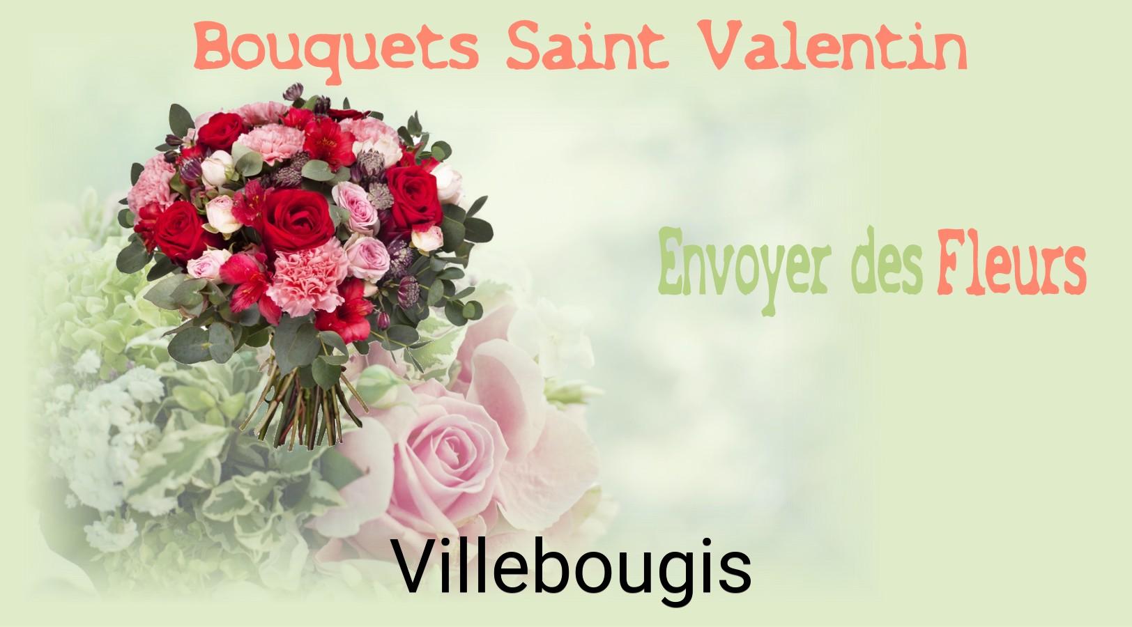 Roses de Saint-Valentin livrées à Villebougis